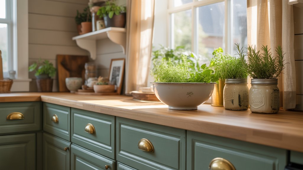 bright farmhouse kitchen warmth