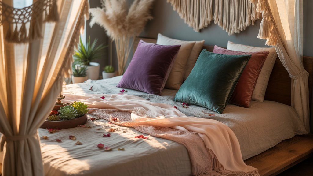 eclectic romantic bohemian cozy sanctuary