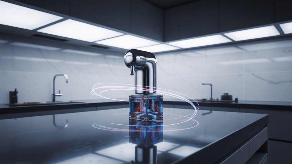 futuristic high tech minecraft kitchen