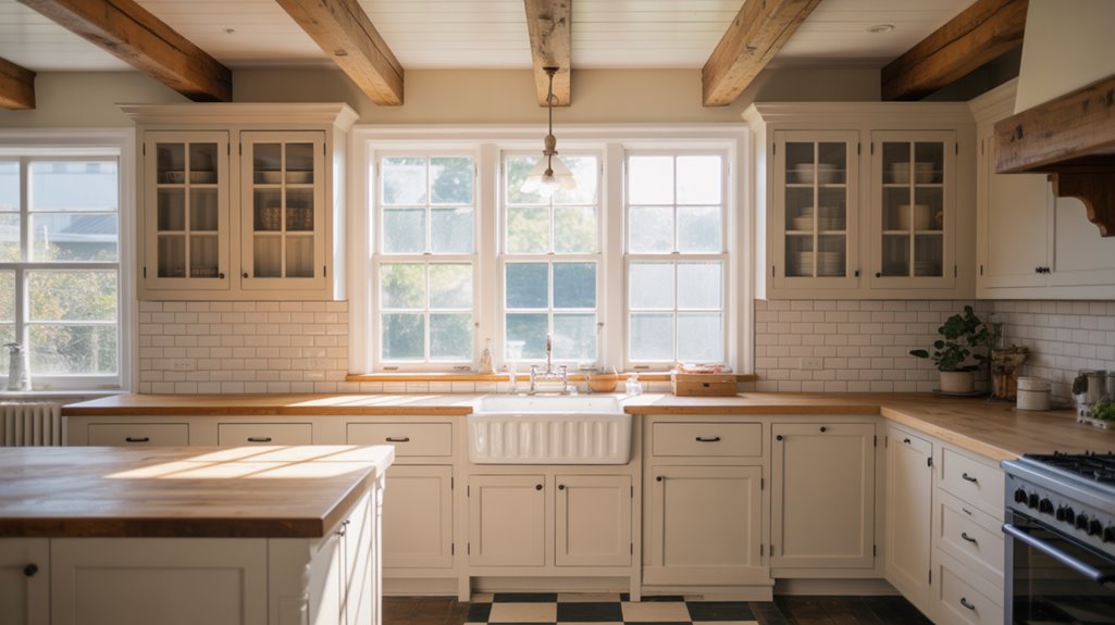 high contrast black and white farmhouse