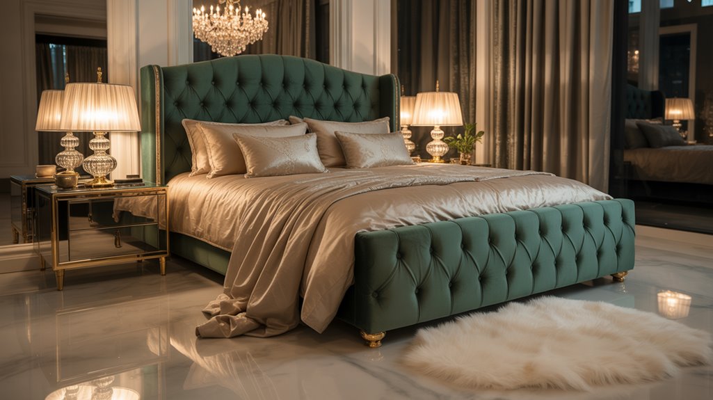 plush velvet maroon glamour