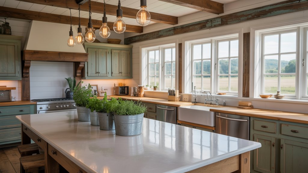 rustic modern farmhouse kitchen remodels