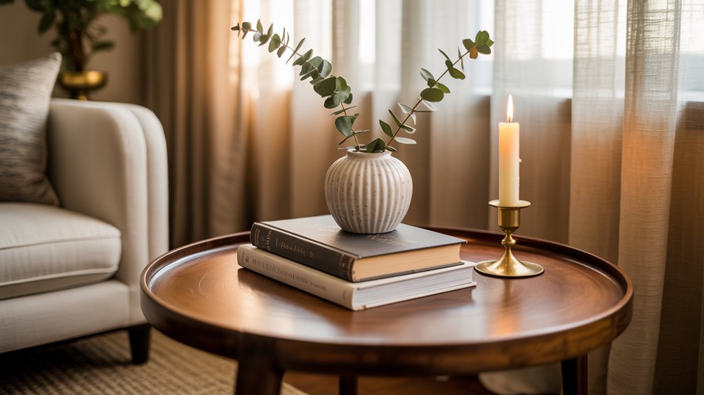 stylish functional living room accents