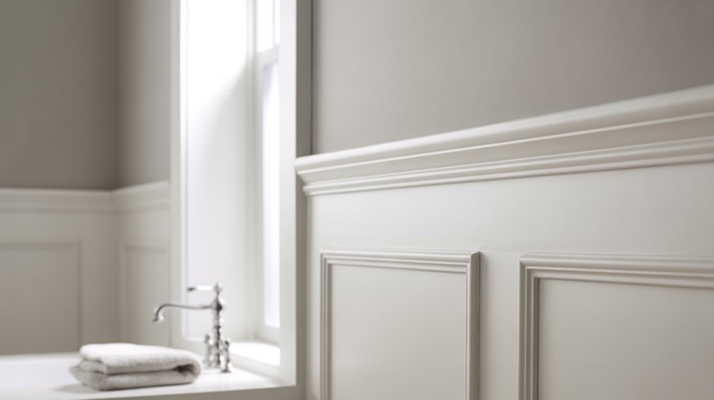 bathroom wainscoting height guidelines