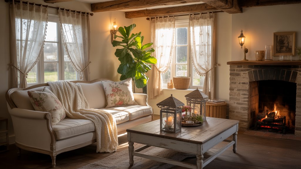 cozy conversational cottage layout