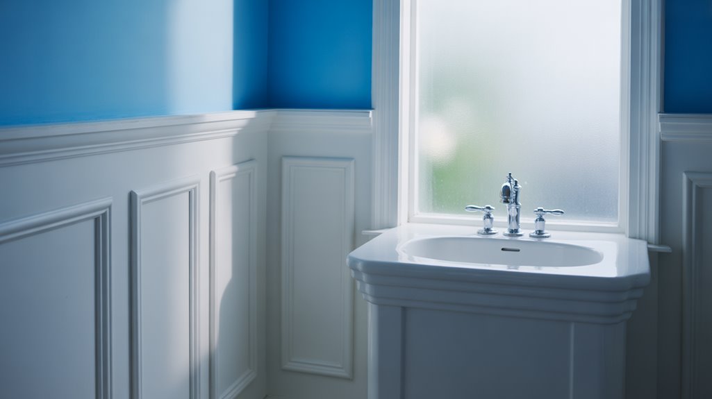 fresh updated wainscoting color palette