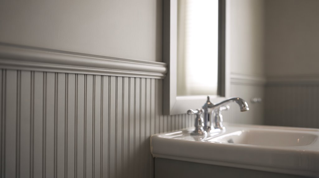modern wainscoting styles and finishes
