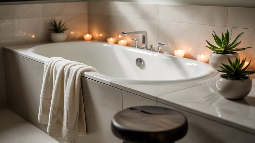 spa like bathroom retreat details