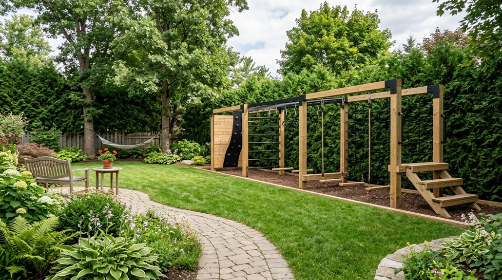 seven best ninja courses for backyards